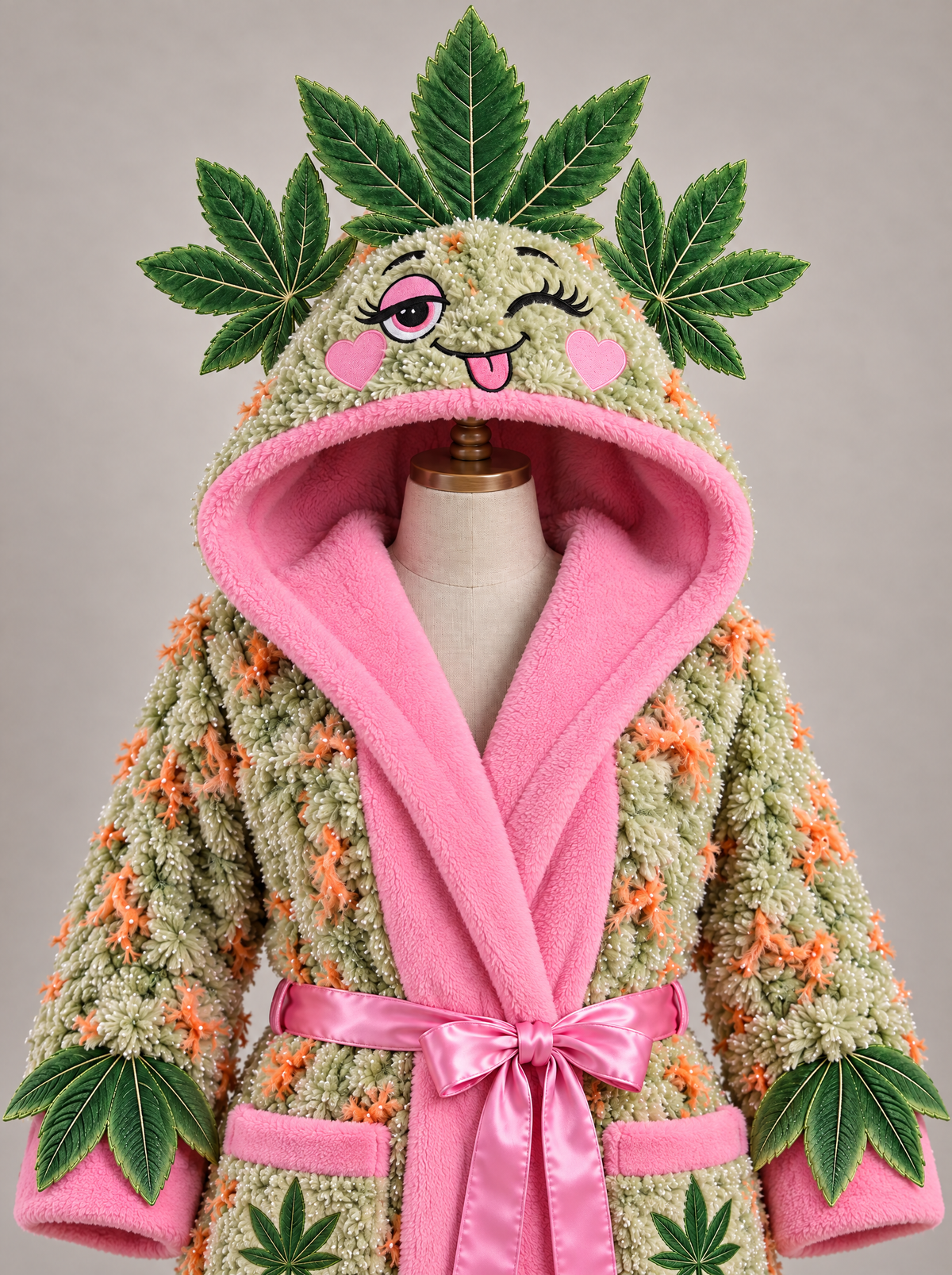 Bud hood close-up