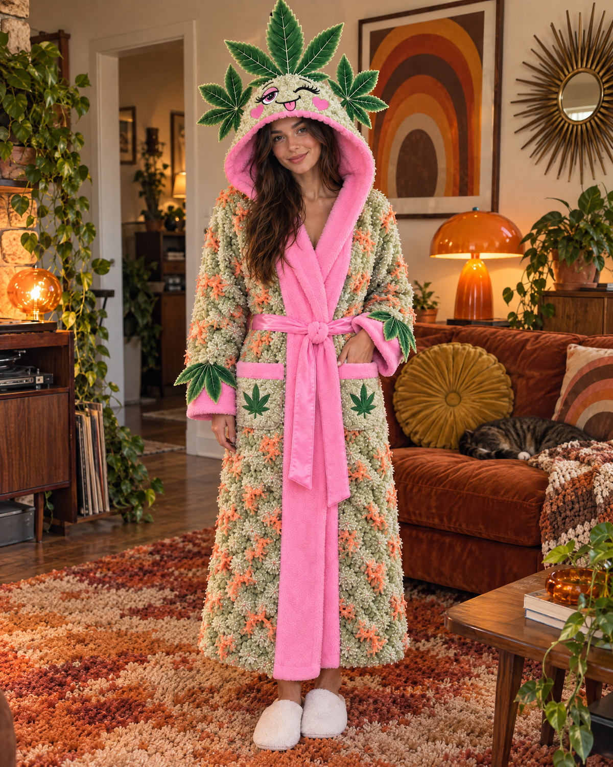 Bud Robe in the living room